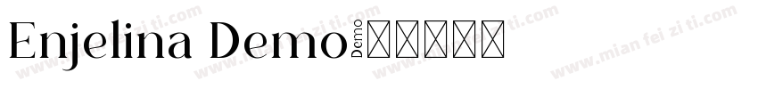 Enjelina Demo字体转换